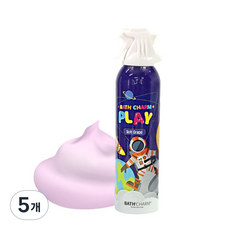 바스참 플레이 버블 클렌저 소프트 그레이프 향, 5개, 200ml