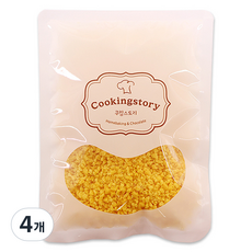 쿠킹스토리 망고 쿠키 크런치, 100g, 4개