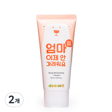 도담비 딥 모이스처라이징 크림 플러스, 2개, 90ml