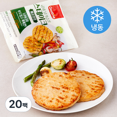 굽네 닭가슴살 스테이크 매콤청양 (냉동), 100g, 1개입, 20개