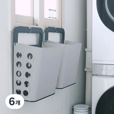 플라팜 릴레이 창틀 선반정리대, 그레이, 6개