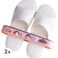 욕실 신발 거치대, 핑크, 2개