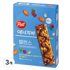 포스트 에너지바 밸런스, 500g, 3개