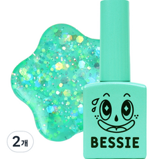 BESSIE 霓虹亮片凝膠 Neon Pop GL, GL42, 11ml, 2個