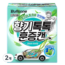 불스원 살라딘 향기톡톡 훈증캔 허브향, 40ml, 2개