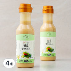 사랑과정성 사랑담은 발효샐러드소스, 230g, 4개