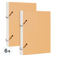 DGRM 크로키 드로잉북 200g, A6, 6개, 50매