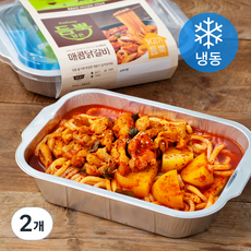 프레시지 듬뿍담은 매콤닭갈비 (냉동), 2개, 540g
