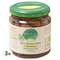 Vivi Verde 醃漬橄欖, 3個, 280g
