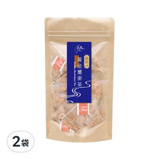 玉民 黃金蕎麥茶 熟茶立體茶包, 5g, 12包, 2袋