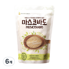 아름다운가게 마스코바도, 500g, 6개