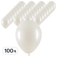 Sempertex 氣球 30cm, 100個, 絲綢牡蠣白