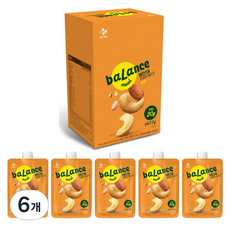 CJ제일제당 밸런스밀 프로틴 쉐이크 견과 5p, 225g, 6개