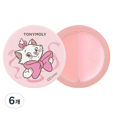 TONYMOLY 臉頰色唇&臉頰雙重潤唇膏 4.8g, 6個, 13 粉紅色光束