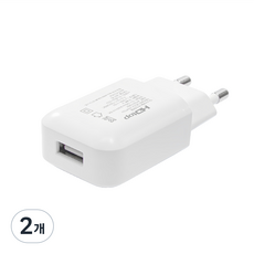 에이치디탑 USB 1포트 저전압 DC 5V 2A 저전력 저속충전 어댑터 HT-5V02, 혼합색상, 2개 혼합색상, 2개
