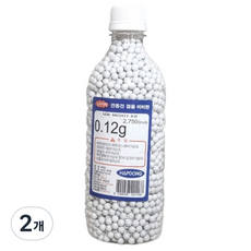 합동과학 전동건 겸용 6mm 비비탄 2750발, 2개