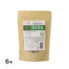개천골농원 유기농 작두콩차 티백, 1g, 20개입, 6개