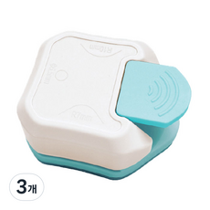 로드메일코리아 휴대용 3 in 1 홀 펀칭 코너라운더 7007, 화이트, 3개