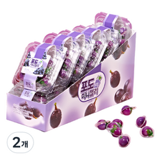 葡萄造型迷你軟糖 12入, 2個, 180g