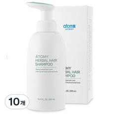 애터미 한방 헤어샴푸, 500ml, 10개