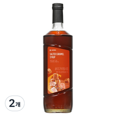 네이쳐티 솔티드카라멜 시럽, 2개, 1L