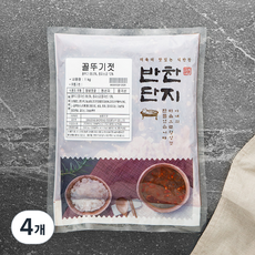 반찬단지 꼴뚜기젓, 1kg, 4개