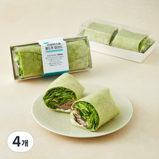 프레밀 바질페스토 콜드컷 랩샌드, 210g, 4개