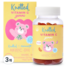 Knotted Gumi維他命C 60入, 150g, 3個