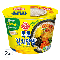 오뚜기 컵밥 톡톡김치알밥, 227g, 2개