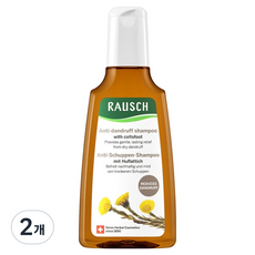 라우쉬 콜츠푸트 안티 댄드러프 샴푸, 2개, 200ml