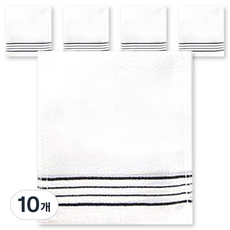 송월타월 때밀이, 화이트, 1개입, 10개