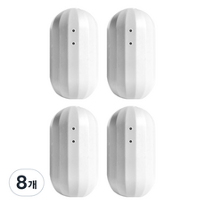 KOKIRI LIVING 自動馬桶清潔劑 白色, 8個, 230g