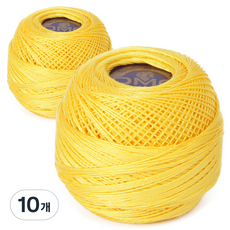 D-M-C No.19 80 梭織花邊線 10p, 726, 10個