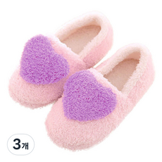Market Gamsung愛心冬季室內鞋, 紫色