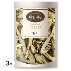 한방선생 국산 황기, 200g, 3개