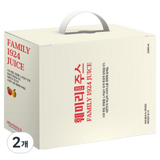1924청송능금 훼미리 1924 주스, 2개, 3L