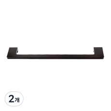 Ihana Home Marvelous 人造大理石浴室毛巾架, 黑色, 2個