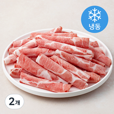 이베리코 대패 목살 (냉동), 2개, 1kg