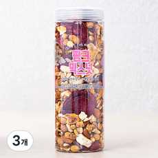 허니버터 핑크 믹스넛, 450g, 3개