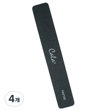 CALA Jumbo 美甲磨棒 100/180, 黑色, 4個