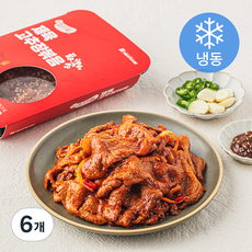 요리락 제육 고추장 볶음 (냉동), 6개, 400g