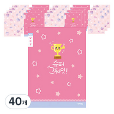 ibis 小學3-6年級 窄行通知簿 女孩款 10722, 隨機出貨, 40個