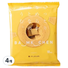바움쿠헨 메이플맛 18p, 4개, 150g