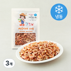 두절새우 중 (냉동), 300g, 3개, 1개입
