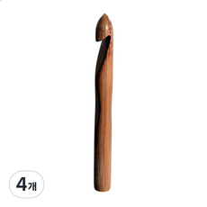 브랜드실 대나무 왕코바늘, 4개
