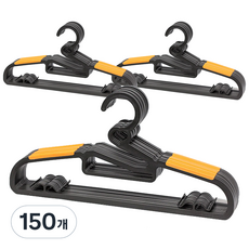 DECOSIN 愛心防滑衣架, 橘色, 150個