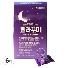 Kyung Nam Pharm 慶南製藥 美拉小可愛 30入, 6個, 90g