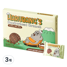 JeKiss Harbans蕎麥脆巧克力, 3個, 48g