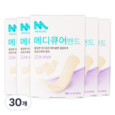 신신제약 메디큐어 밴드, 30개, 22개입