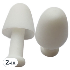 Suni Market 聽不見呼吸聲的睡眠用耳塞 白色, 2套, 3副